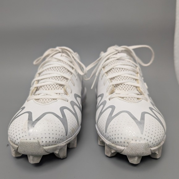 Adidas Freak 22 Low Football Cleats Mens Size 10 White Silver GW3390 Bounce - Picture 3 of 12